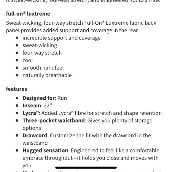 LuLuLemon Pace Rival Crop Leggings 22” - Picture 15 of 15